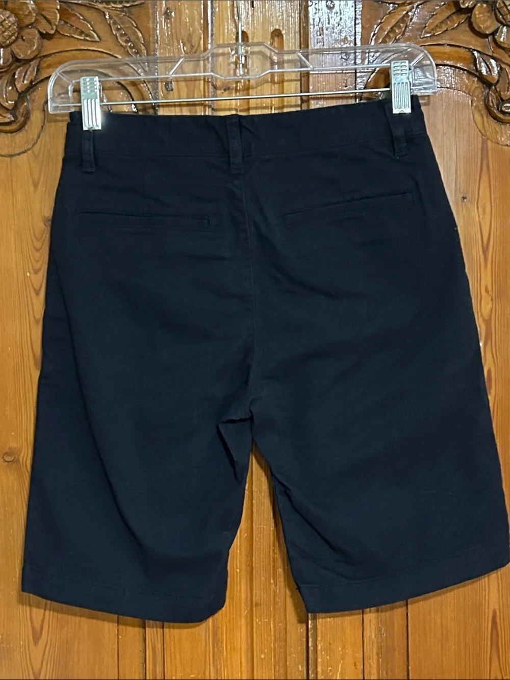 Gap Yourh Khaki Navy Relaxed Fit stretch shorts.   Size 10